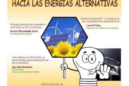 El Ateneo Tajinaste organiza una charla sobre Alternativas Energéticas en Canarias