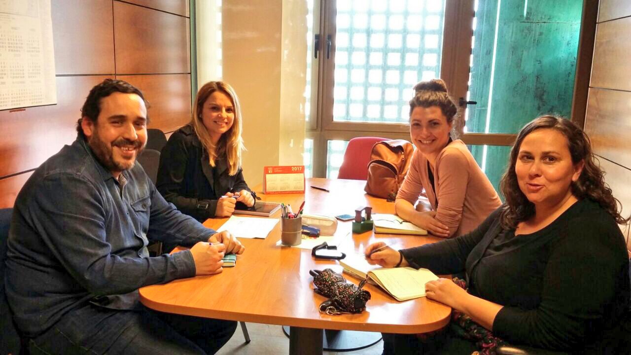 Reunión Podemos Parlamento