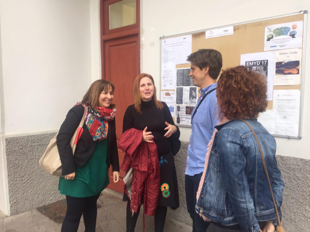 Yaiza Afonso y Asun Fías en la Escuela municipal de Música SC 02