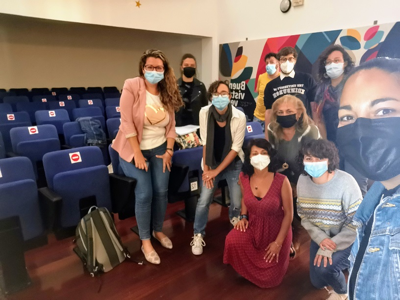 Algunas de las personas participantes en el curso.