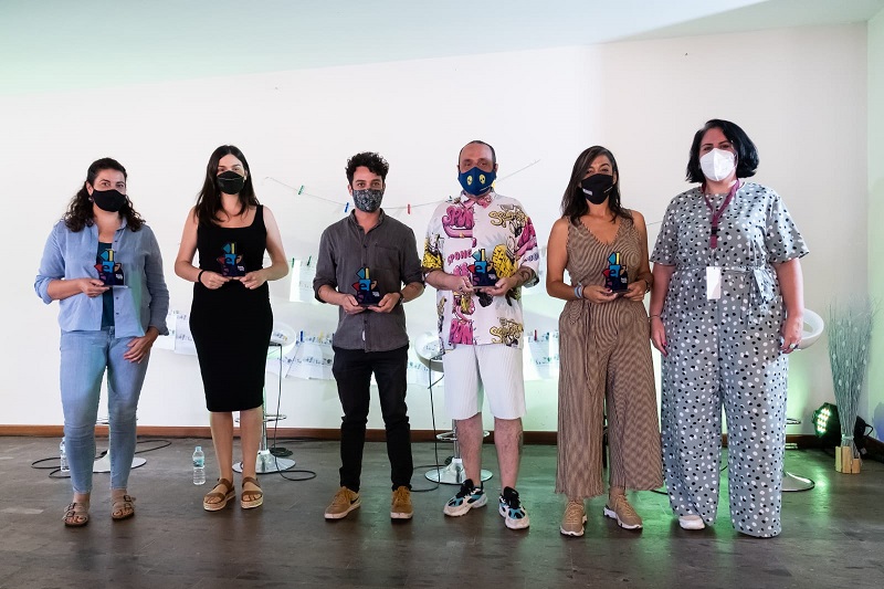 Intehgrantes de las mesas de trabajo de Buenavista Diversa con la concejala de Desarrollo Local de Buenavista, Vanesa Martín Évora (a la derecha de la imagen). Foto Luz Sosa.