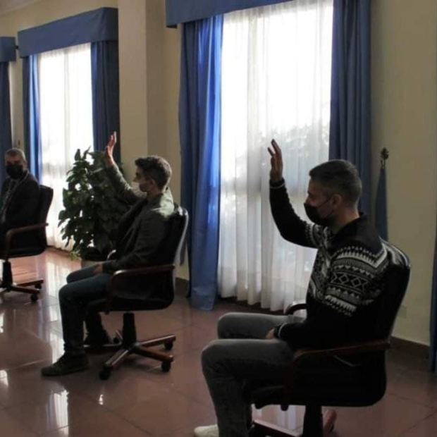 Luis Piñero y Juan Siverio_AUP-Sí se puede-Pleno San Juan de la Rambla