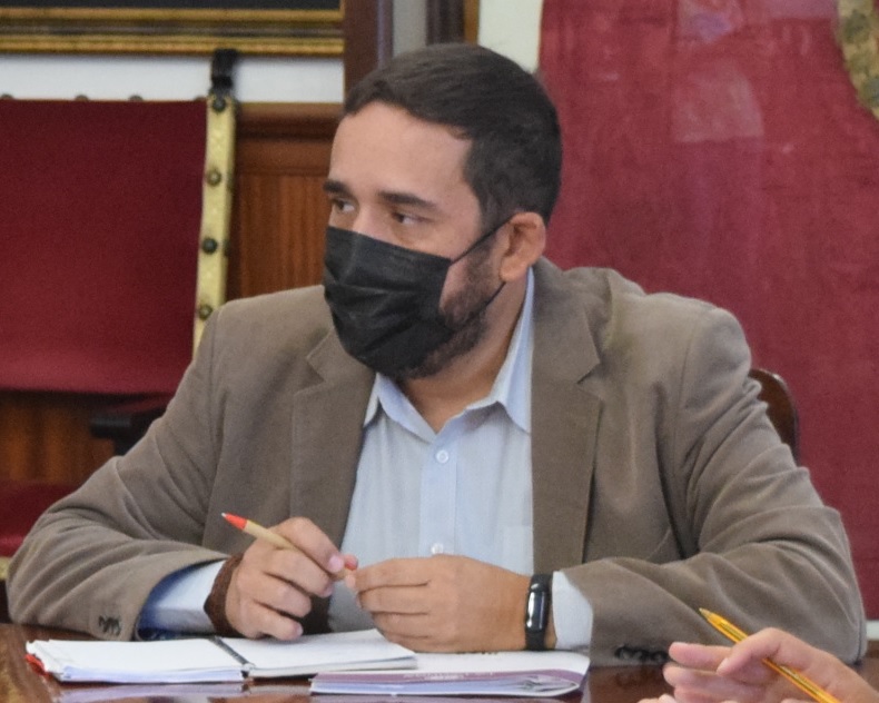 El concejal de Bienestar Social y Calidad de Vida del Ayuntamiento de La Laguna, Rubens Ascanio.