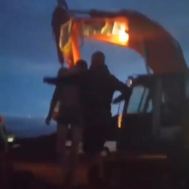 Desalojo acampaña Puertito Armeñime