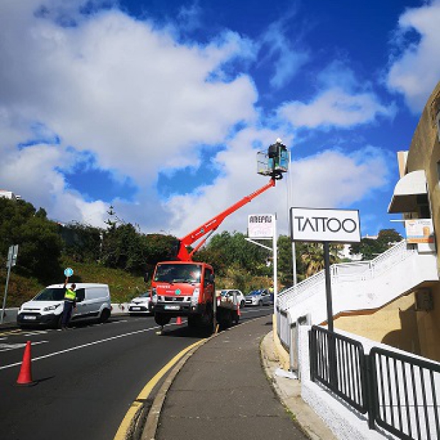 ELRos_Cambio Luminarias calle Cortés