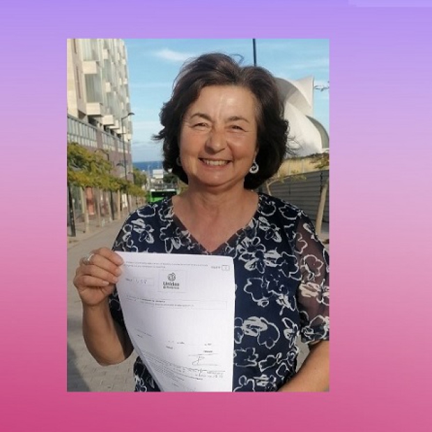 Lourdes Mondéjar_registro candidatura Unidas Sí Podemos-Candelaria ww