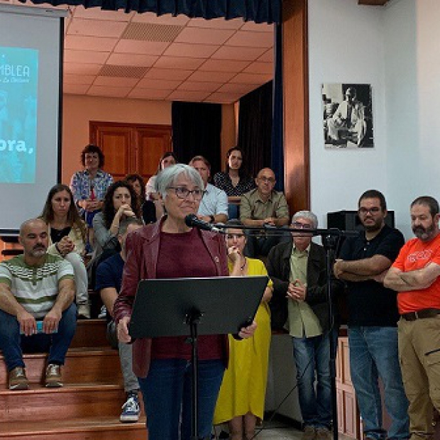 Carmela Díaz Vilela con Asamblea por La Orotava_web