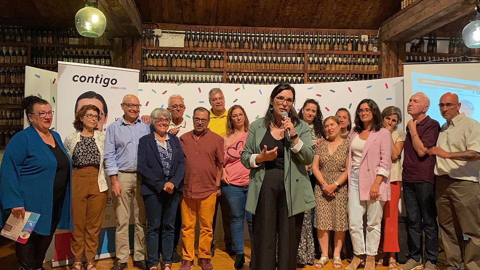 La candidatura de Sí se puede para el Ayuntamiento de Tacoronte, al completo.