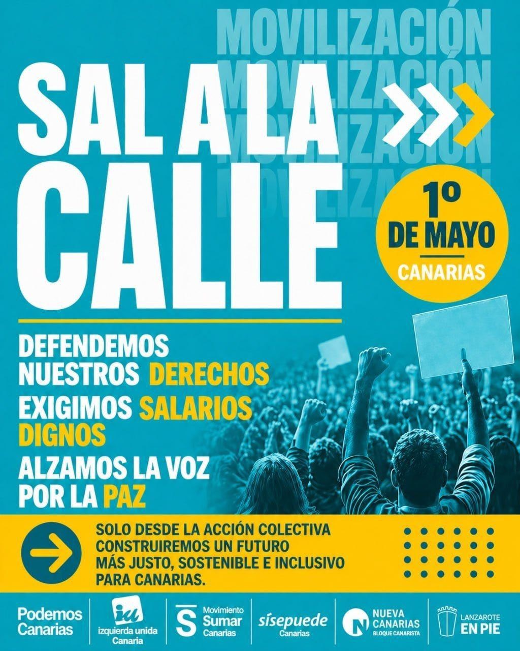 Sal a la calle 1 de mayo